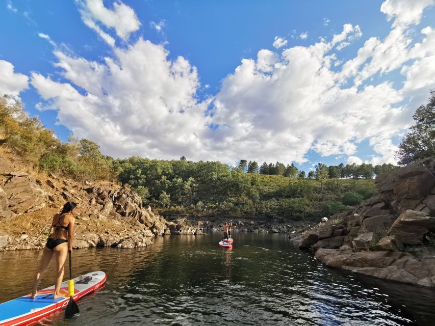 Extremadura: Paddle Surf Guided Tour on Valdecañas Reservoir - Activity Description