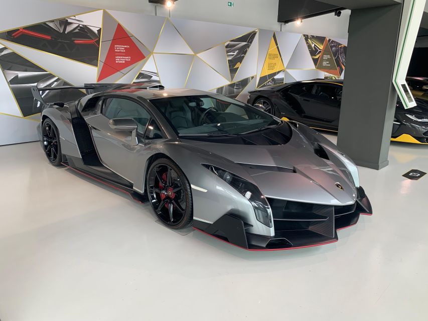 Ferrari Museum, Lamborghini & Pagani Museums+Factories+Lunch - Optional Activities