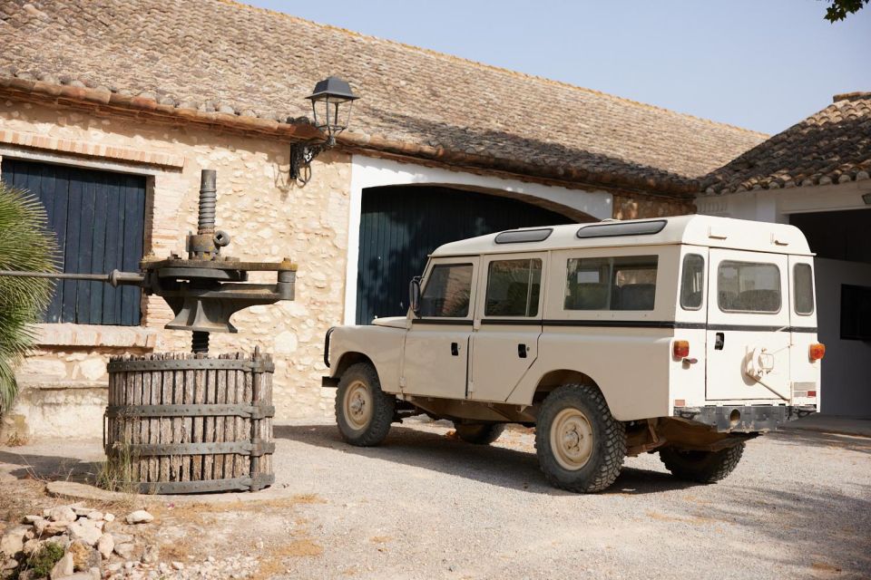 Finca Viladellops: Vineyard Safari in 44 Land Rover - Vineyard Safari at Finca Viladellops