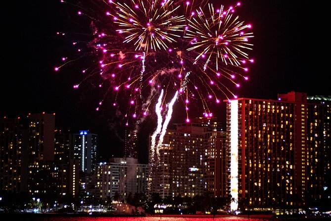 Fireworks Cruise in Waikiki, Music, and Byob! - Bring Your Own Beverages