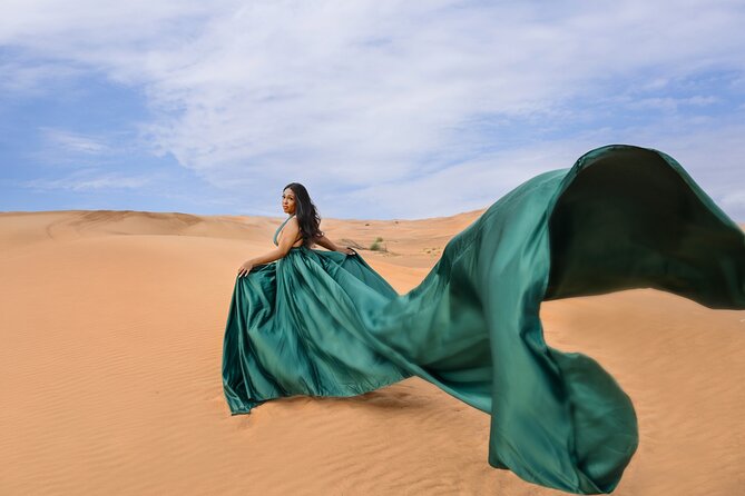 Flying Dress Photoshoot Dubai Individual or Couple Session 2Hours - Reviews