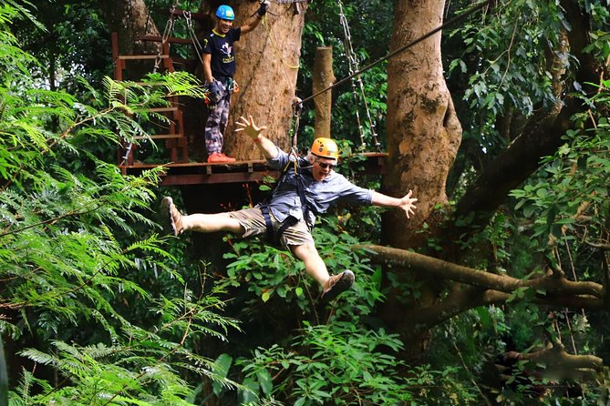 Flying Hanuman Ziplines 42 Platforms With Meal & Transfer Roundtrips - Booking Process