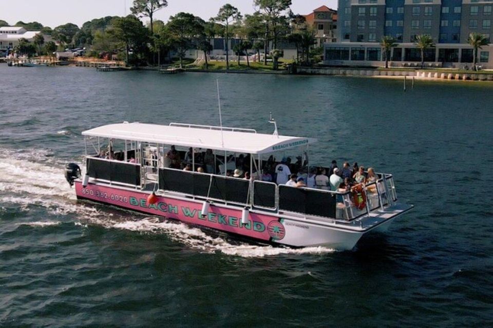 Fort Walton Beach: Dolphin Watching Cruise With Drinks - Cruise Details
