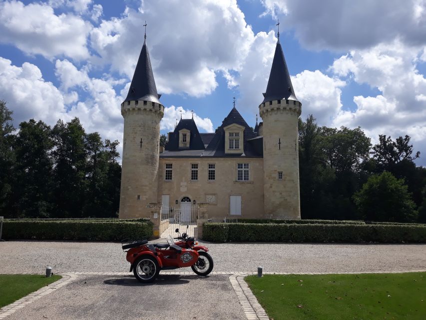 From Bordeaux: Médoc Vineyard and Chateau Tour by Sidecar - Tour Description