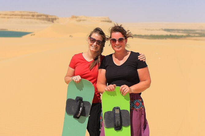 From Cairo: Desert Safari, Sandsurf, Camel, Magic Lake & Lunch - Desert Safari Experience