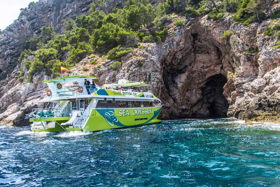 From Cala Millor: East Coast Glass-Bottom Boat Trip - Inclusions