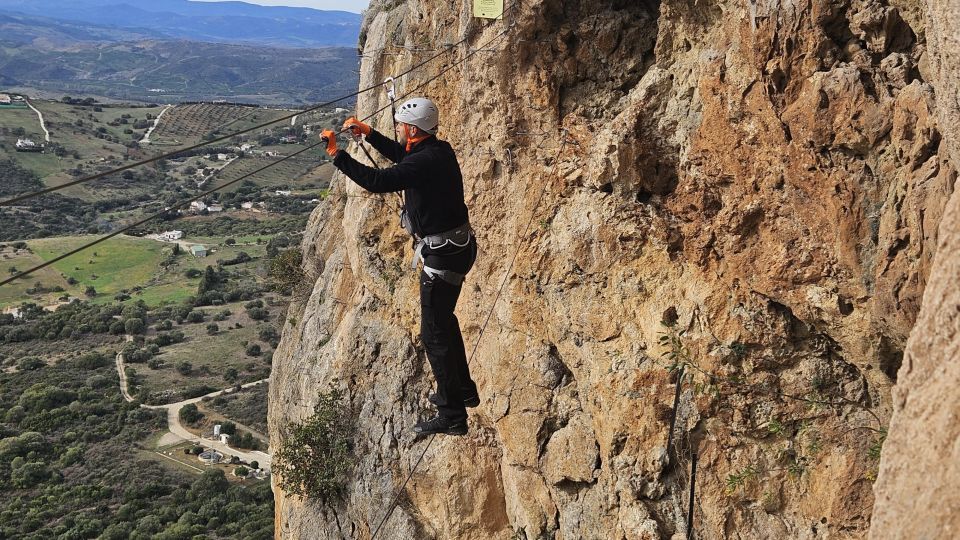 From Estepona: Vía Ferrata De Casares Guided Climbing Tour - Activity Overview Highlights