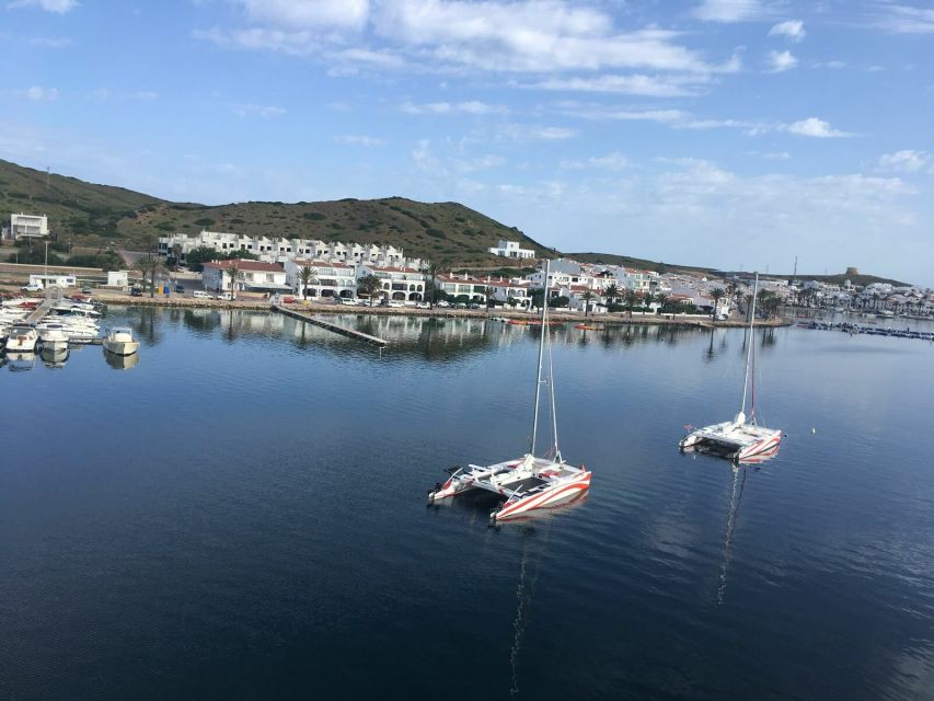 From Fornells: Half-Day Menorca Catamaran Trip W/ Snorkeling - Snorkeling and Refreshments Included