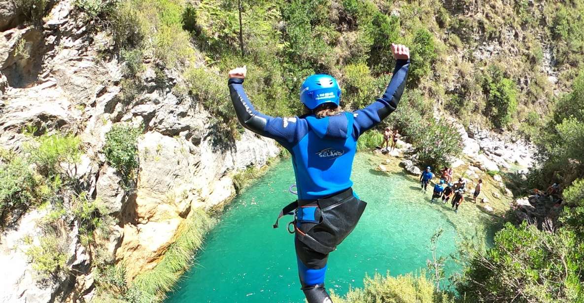 From Granada: Rio Verde Canyoning Tour With Lunch - Activity Highlights