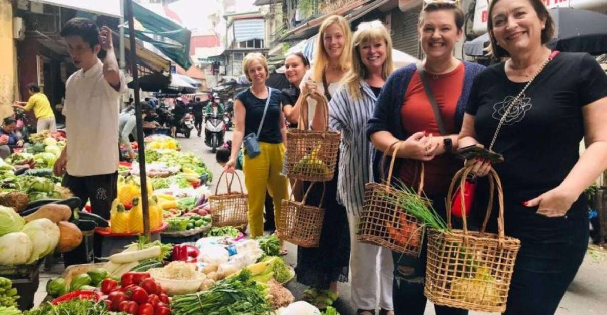 From Hanoi: Vietnamese Cooking Class & Local Market Tour - Detailed Description