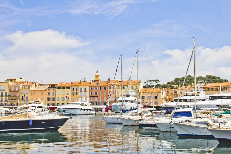 From Mandelieu: Roundtrip Boat Transfer to St. Tropez - Inclusions