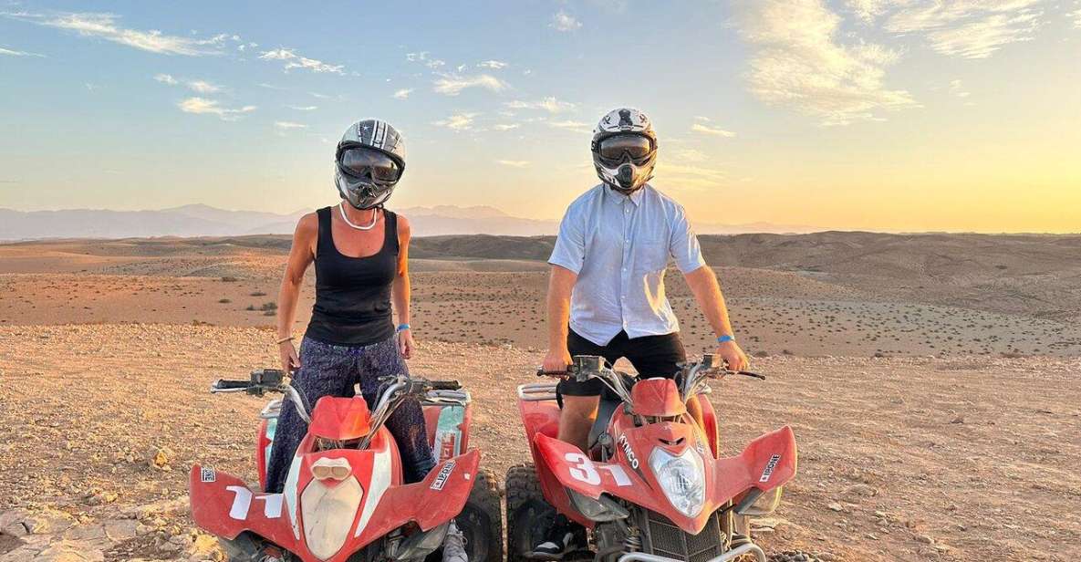 From Marrakech: ATV Quad Bike Tour in Agafay Desert - Key Points