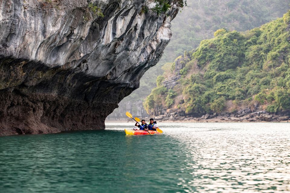 From Ninh Binh : Dragon Boutique 5 Star Cruise Lan Ha Bay - Exciting Activities on Board