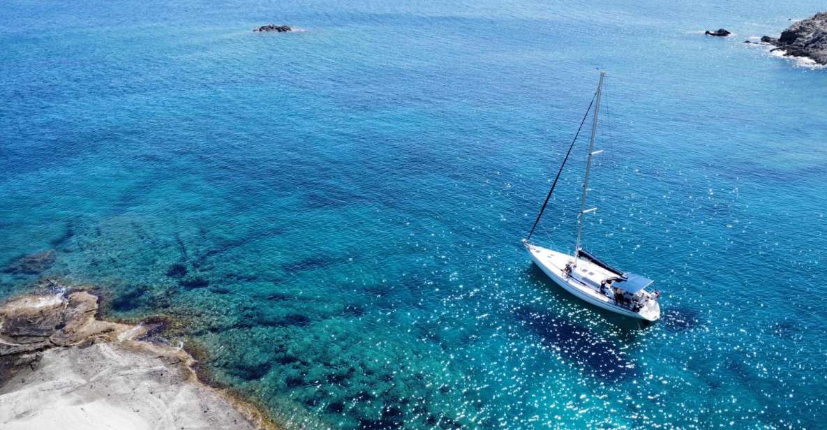 From Paros: Private Sailing Cruise With Lunch and Snorkeling - Explore Secluded Bays