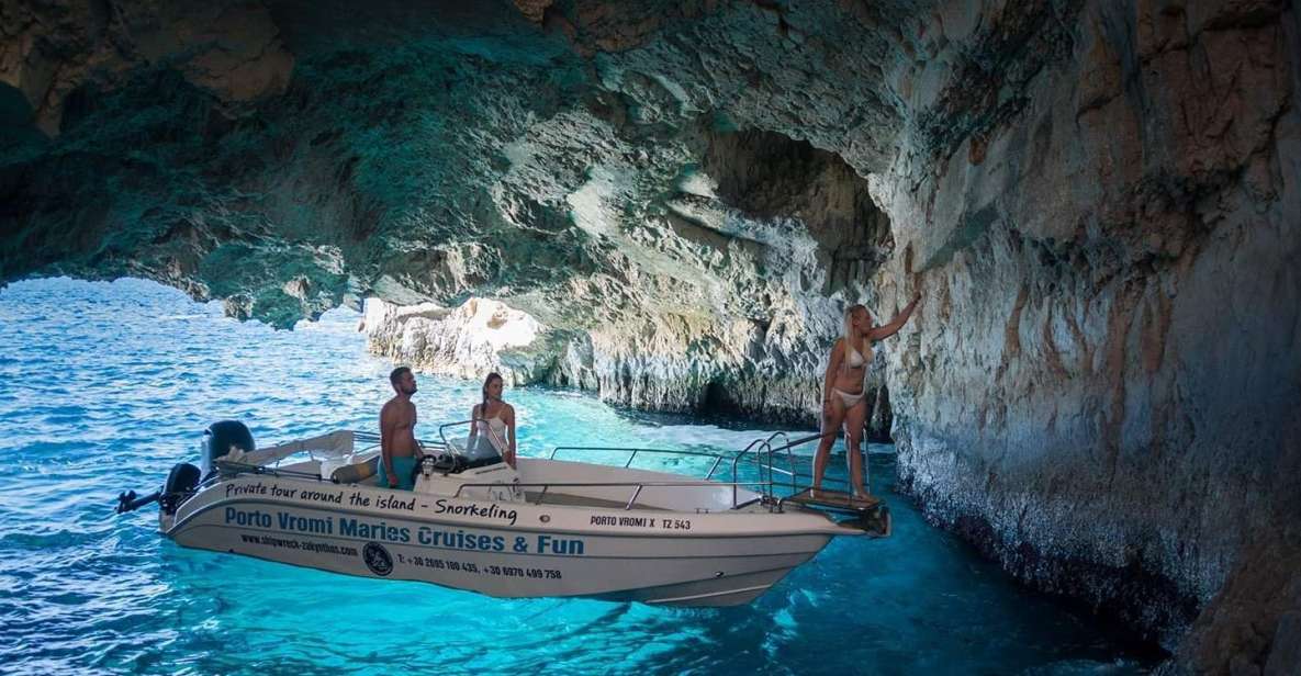 From Porto Vromi: Shipwreck Beach Private Boat Cruise - Inclusions