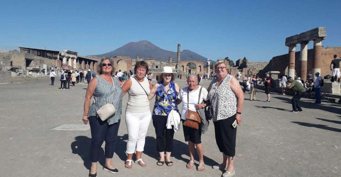 From Rome: Pompeii Ruins and Mt. Vesuvius W/ Lunch & Wine - Tour Highlights