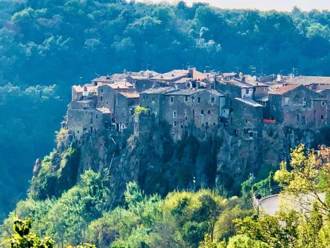 From Rome: Private Tour of Calcata & Bomarzo Thermal Baths - Itinerary