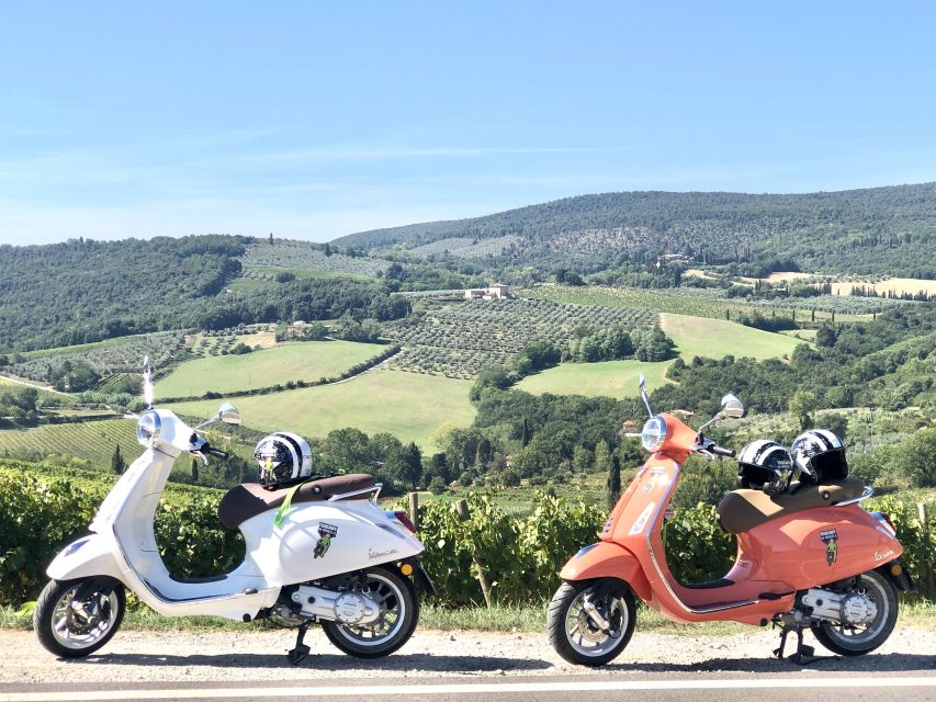 From San Gimignano: Chianti Half-Day Vespa Tour With Lunch - Duration and Group Size