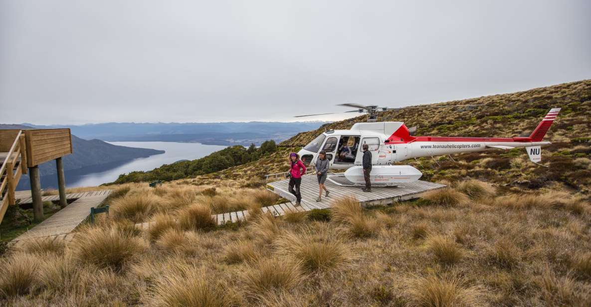 From Te Anau: Full Day Kepler Track Guided Heli-Hike - Full Description