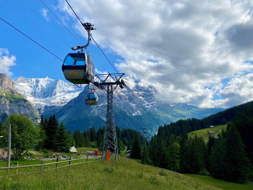 From Zurich: Grindelwald and First Cliff Walk Day Trip - Cable Car Ascend to First Cliff