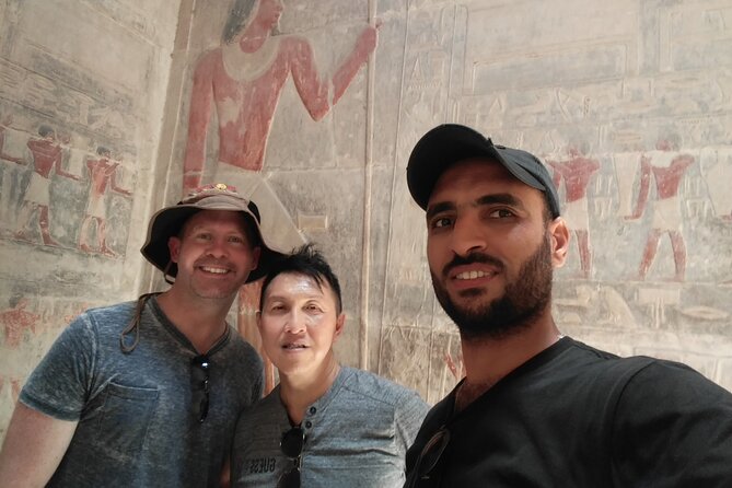 Full Day Private Tour in Giza Pyramids & Saqqara & Memphis - Support and Assistance