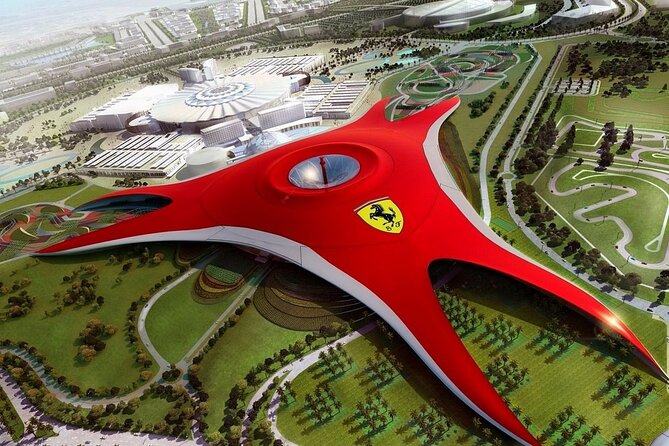 Full-Day Tour With Ferrari World Ticket in Abu Dhabi - Ferrari World Experience