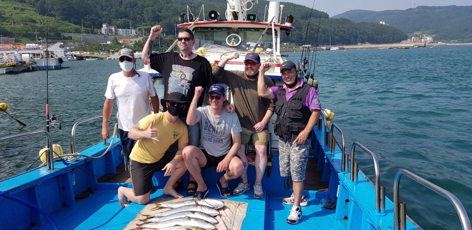 Geoje Island: Deep Sea Fishing - Jigging for Yellow Tail - Participant Information