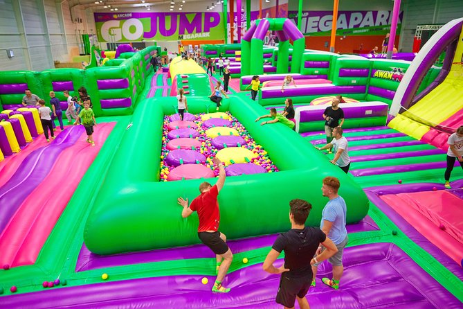 GOjump MEGAPARK Kraków-Sikorki 1h Ticket: GOair Inflatable Park - Pricing Details