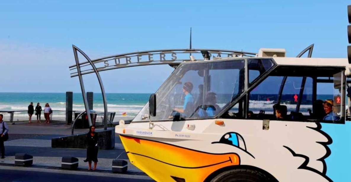 Gold Coast: Aquaduck City Tour and River Cruise - Experience Highlights