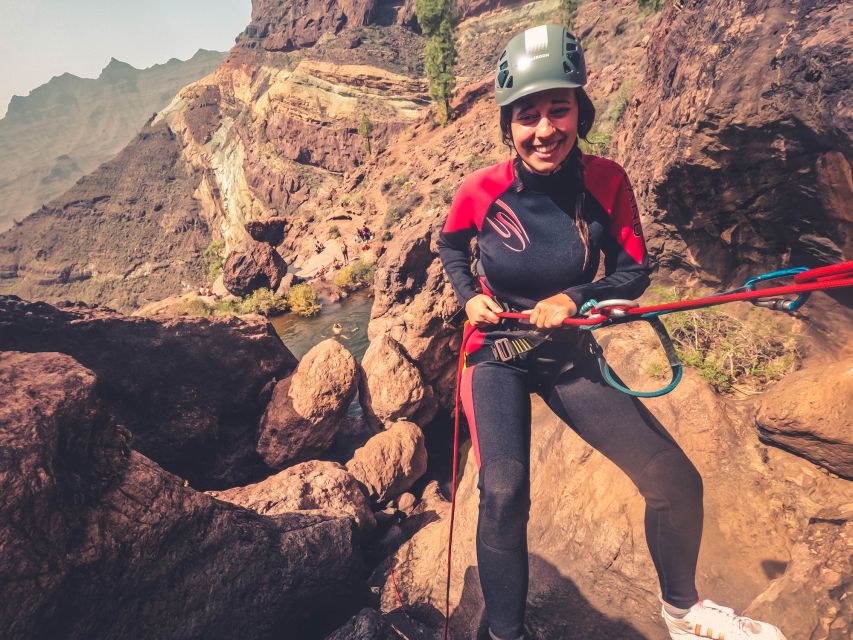 Gran Canaria: Canyoning Adventures at Rainbow Rocks Ravine - Full Description