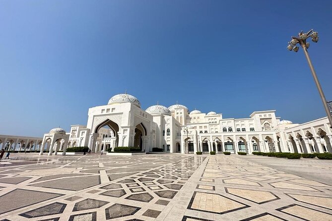 Grand Mosque & Presidential Palace Private Tour From Dubai - Booking Information
