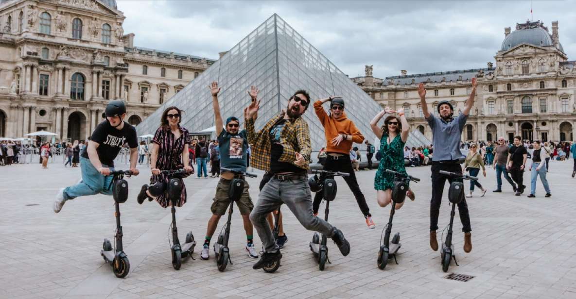 Guided Electric Scooter Tour of Paris - Inclusions