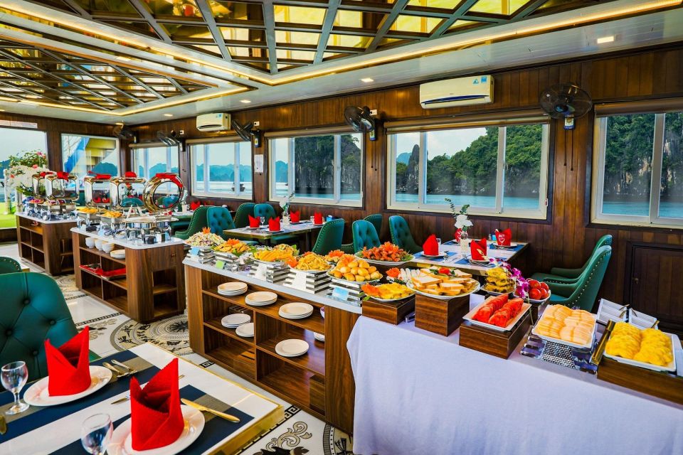 Ha Long Bay Luxury Day Cruise With Small Group Buffet Lunch - Full Description