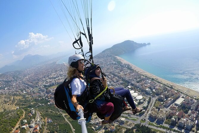 Halal Tandem Paragliding With Licensed Woman Pilot in Alanya - Pickup Points and Logistics