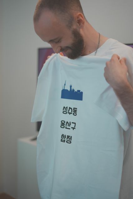 Hangeul, The Korean Alphabet T-shirt Making Class - Custom T-shirt Design