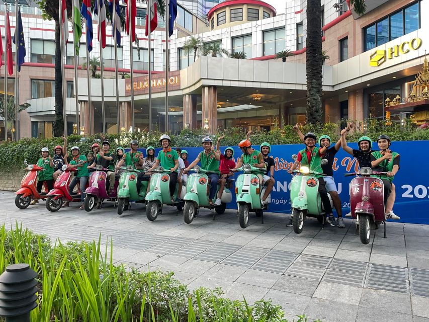 Hanoi 4.5-Hour Vespa Tour City Tour - Tour Itinerary