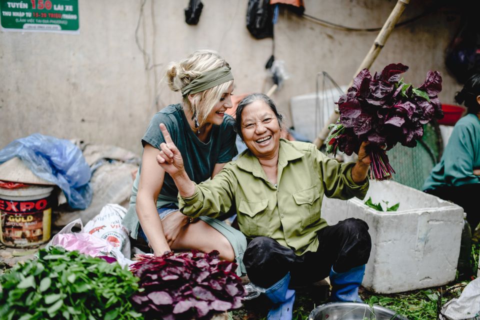 Hanoi Farm Tour and Cooking Class With Local Family - Market Visit