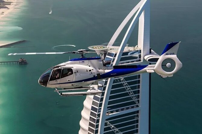 Helicopter Ride in Dubai - Peal Heli Tour- 12 Min Flight - Date Selection and Availability Check