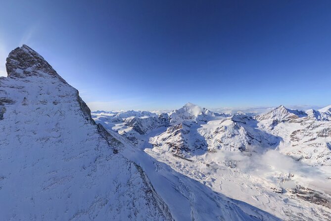 Helicopter Spectacle Over the Matterhorn From Verbier - Saint-Martin Stop Highlights