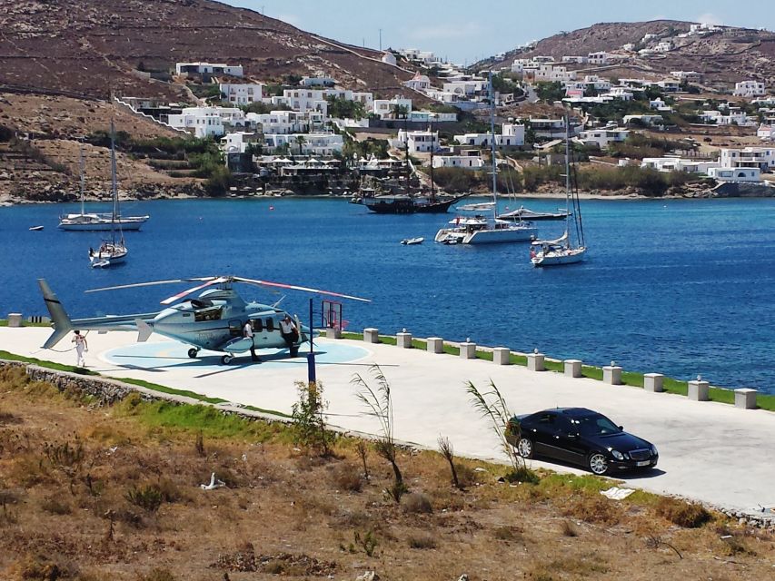 Helicopter Transfer Between Mykonos & Santorini - Highlights of Mykonos and Santorini