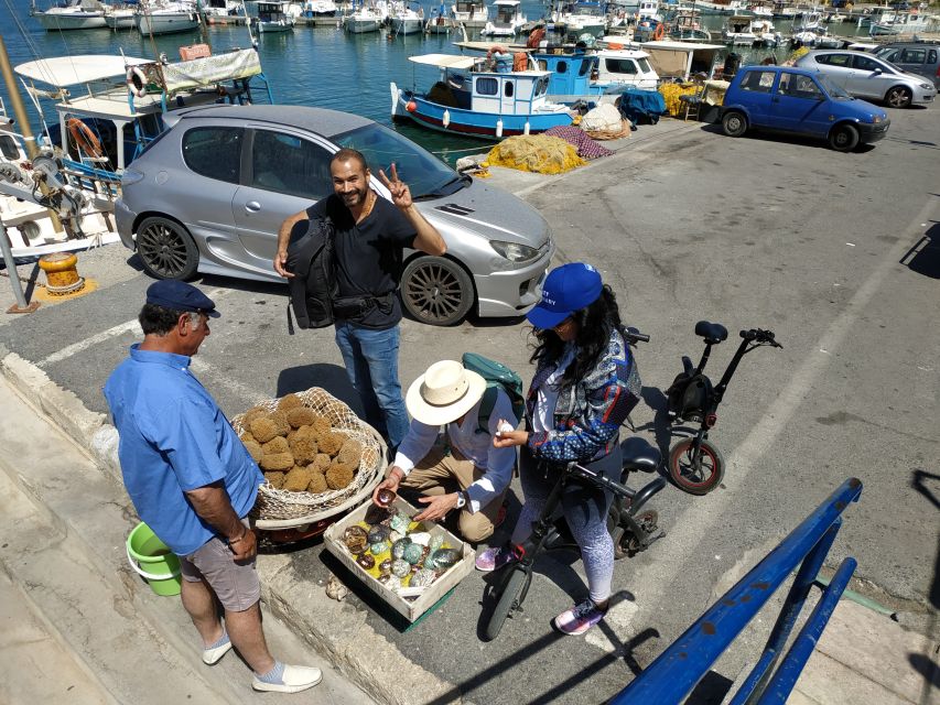 Heraklion: Ecobike Sightseeing Tour With Greek Meze - Inclusions and Services