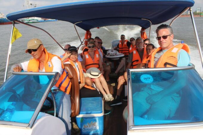 Ho Chi Minh City: Luxury Sunset Speedboat Tour With Cocktail - Departure Details and Speedboat Options