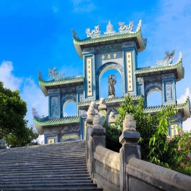Hoi An: Marble Mountain & Monkey Mountains Luxury Group Tour - Departure Points and Itinerary