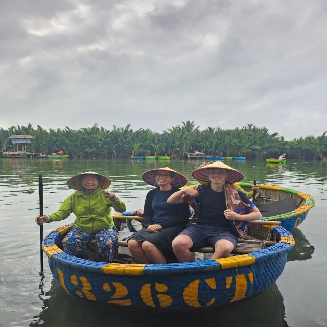 Hoi An: Market Tour - Eco Basket Boat Ride & Cooking Class - Eco Basket Boat Ride