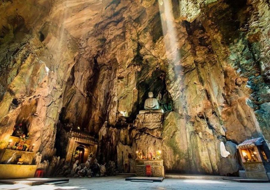 HoiAn/DaNang:Private Car To Marble Mountains,Linh Ung Pagoda - Private Group Highlights