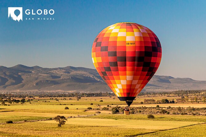 Hot Air Balloon Flight in San Miguel De Allende From Mon-Thurs - Additional Information