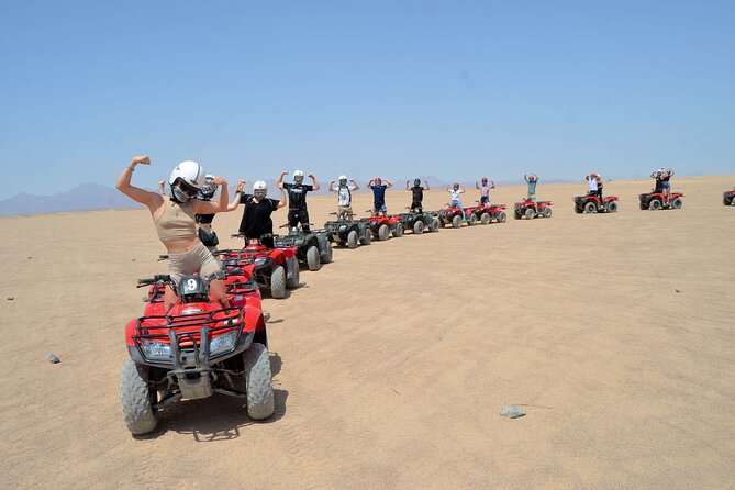 Hurghada Desert Safari on Quad Bikes With Camel for 3 Hours - Common questions