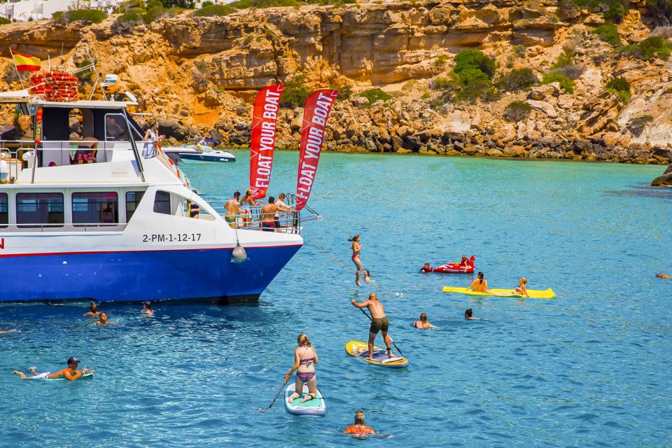 Ibiza: Beach Hopping Cruise W/ Paddleboard, Food, & Drinks - Full Description of the Activity