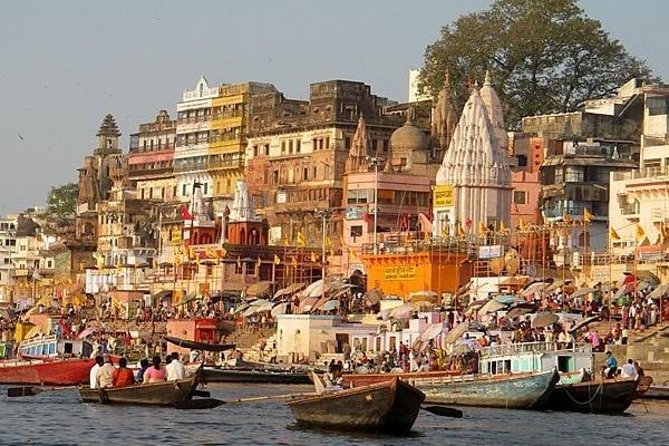 Insight Varanasi Tour: Morning RowBoat, Sarnath & Evening Aarti - Ganga Ghats Exploration