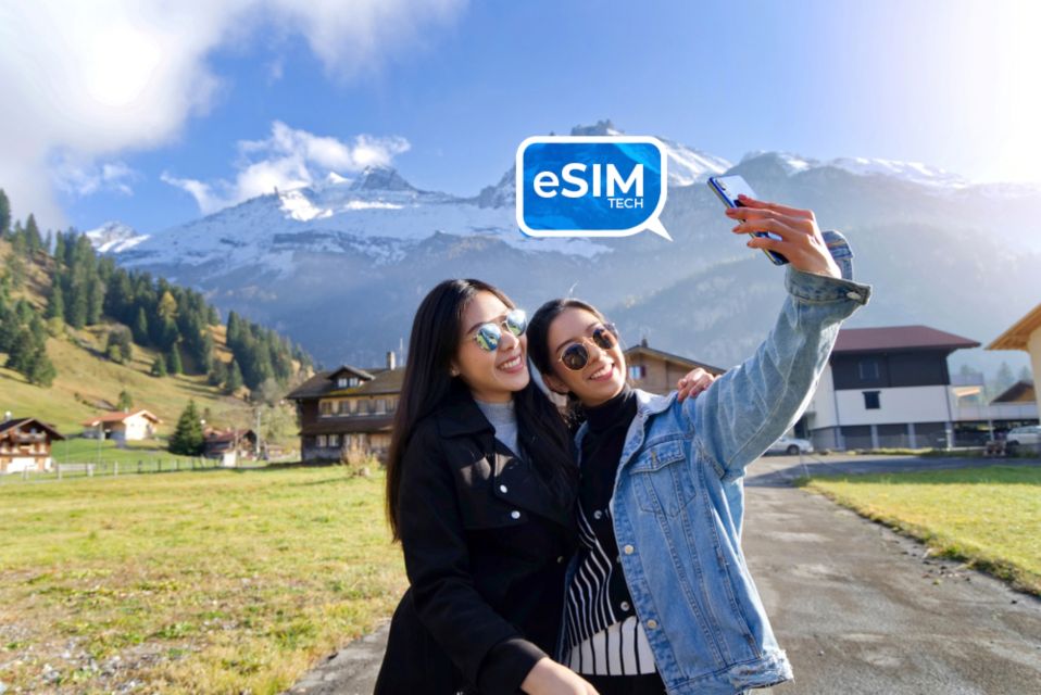 Interlaken / Switzerland: Roaming Internet With Esim Data - Enhanced Connectivity With Esim Data